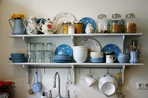 Prateleiras na Cozinha