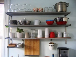 Prateleiras na Cozinha