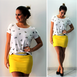 Saias Coloridas Moda 2013