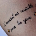 Tatuagens com Frases em Francês