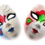 Decoração para Máscara de Carnaval