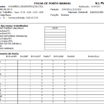 Folha de Ponto para Imprimir