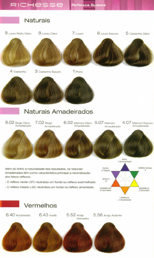 richesse da l'oréal cores