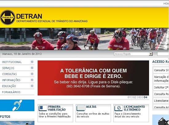 Site Detran AM