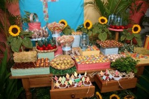 Decoração de festa junina 2013