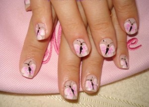 Unhas Decoradas com Borboletas
