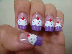 Unhas Decoradas de Docinhos