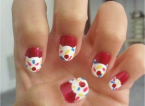 Unhas Decoradas de Docinhos