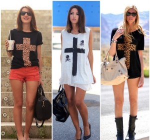 Roupas Estampas cruz