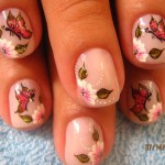 Unhas Decoradas com Borboletas