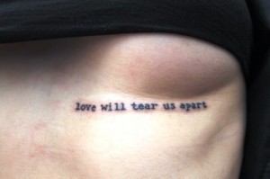 Tatuagens Escritas Delicadas