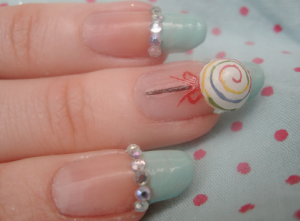 Unhas Decoradas de Docinhos