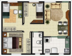 Plantas de Casas Modernas Grátis