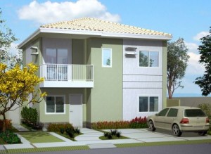 Fachadas de Casas Coloniais