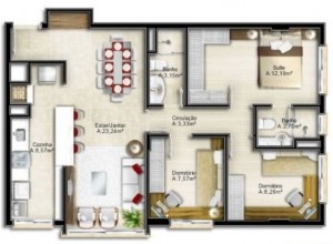 Plantas de Casas Modernas Grátis