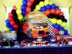 Decoração Festa Infantil Hot Wheels