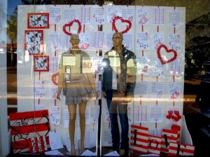 Decoração Loja Dia dos Namorados