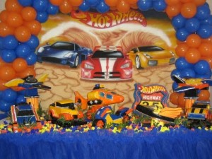 Decoração Festa Infantil Hot Wheels