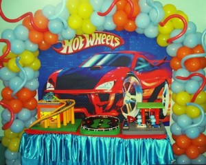 Decoração Festa Infantil Hot Wheels