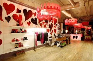 Decoração Loja Dia dos Namorados