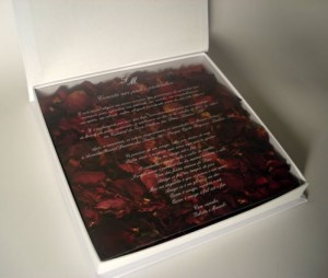 Caixa para Convite de Casamento