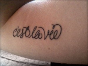 Tatuagens com Frases em Francês