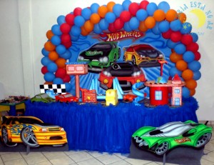 Decoração Festa Infantil Hot Wheels