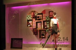 Decoração Loja Dia dos Namorados