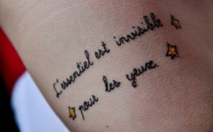 Tatuagens com Frases em Francês