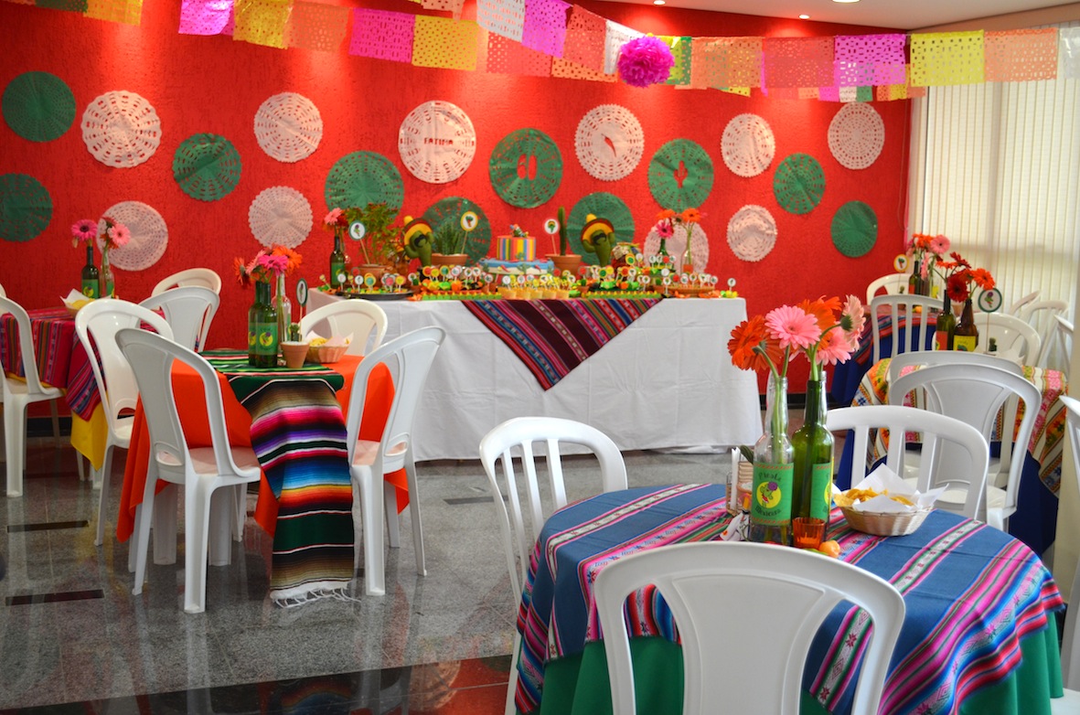 Festas Mexicanas Decorações