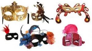 Decoração para Máscara de Carnaval