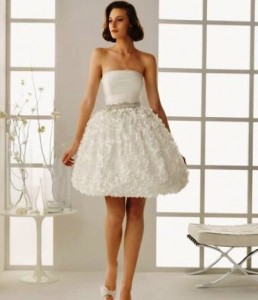 Vestidos de Noiva Curtos 2014