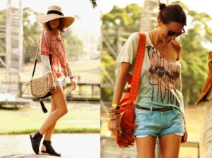 Look para Festival de Rock no Verão