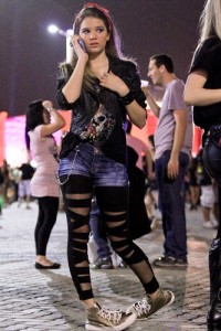 Look para Festival Rock no Inverno