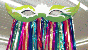 Decoração para Máscara de Carnaval