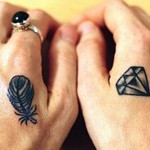 Tatuagem de Diamante