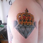 Tatuagem de Diamante