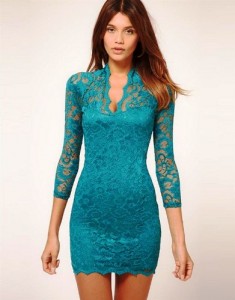 Vestidos de Renda Curtos