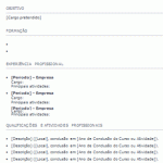 Currículos Prontos para Imprimir e Preencher