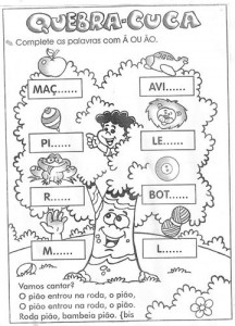 Atividades para Alfabetizar