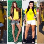 Looks para Jogos da Copa