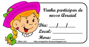 Convites de Festa Junina