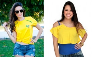 Looks para Jogos da Copa