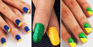 Unhas Decoradas para Copa 2014