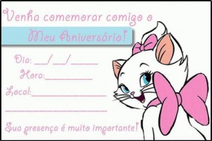 Convites de Aniversário
