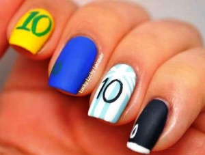 Unhas Decoradas para Copa 2014
