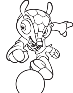 Desenhos para Colorir Copa 2014