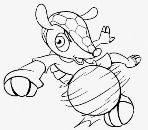 Desenhos para Colorir Copa 2014