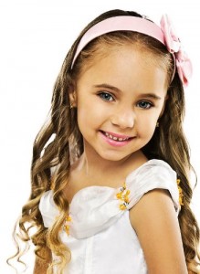 Penteados para daminhas de Casamento