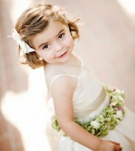 Penteados para daminhas de Casamento